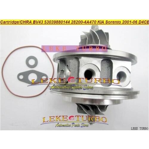 Turbo Cartridge CHRA BV43 28230-4A700 53039700353 53039700226 28500-4A700 For Hyundai H-1 H1 Cargo TQ 2.5 CRDi 2497c 125Kw 170HP