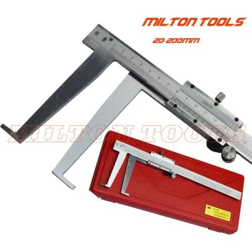 1Pcs 20-200mm Inside Groove Vernier Caliper inside caliper to measure groove