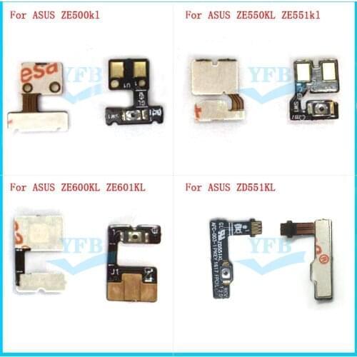 10pcs Power button flex cable For Asus zenfone laser ze500KL ze550kl ze551kl ze600kl ze601kl ZD551KL ON/OFF Switch Repair