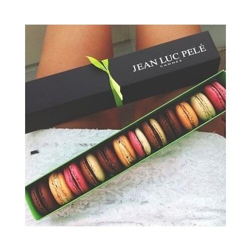 10pcs/lot balck Mousse Cake box Macarons packing ball Wedding cupcake Boxes Wedding Party Decor Chocolate box