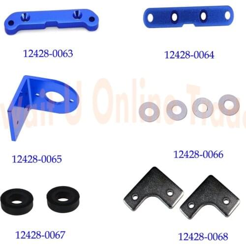 12428 Swing Arm Booster A B Gasket Limit Rubber Ring 12428-0063 0064 0065 0066 0067 0068 Part For Wltoys 12423 12428 1:12 RC Car