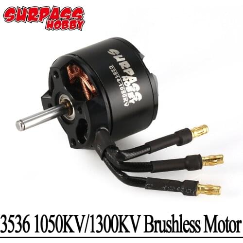 2814(3536) 1050KV 1300KV 14 Poles Brushless Motor for RC 1000g-1500g Airplane Fixed-wing Glider Warbirds