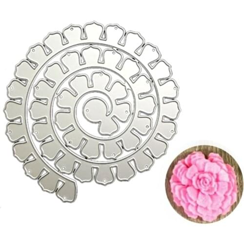 3D Flower Metal Cutting Dies Stencil DIY Scrapbooking Album Paper Card Template