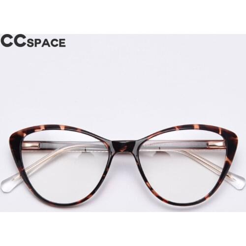 49820 Tr90 Cat Eye Plastic Titanium Anti Blue Light Optical Glasses Frames Men Women Fashion Computer Eyeglasses