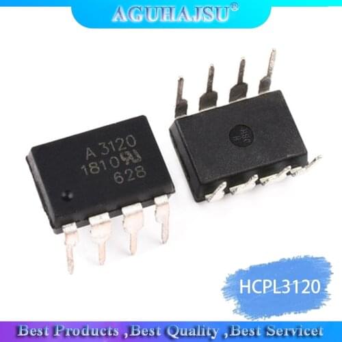5pcs/lot Optocouplers HCPL-3120 HCPL3120 HP3120 A3120 DIP8 new original