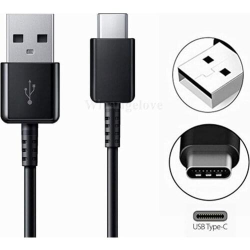 50Pcs/Lot Fast Charger USB C Charger For Samsung Galaxy S8 S9 S10+ S20 Plus Type C USB-C Data Charging Cable