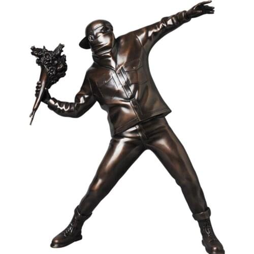 England Street Art Banksy sculpture Bomber Figure collectible art toy