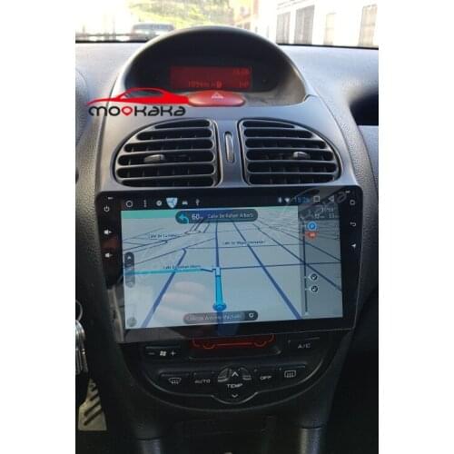 Android 10.0 64GB PX6 Car Multimedia Player For Peugeot 206 2000-2016 GPS Navigation Radio DVD Player Auto Stereo Head Unit DSP