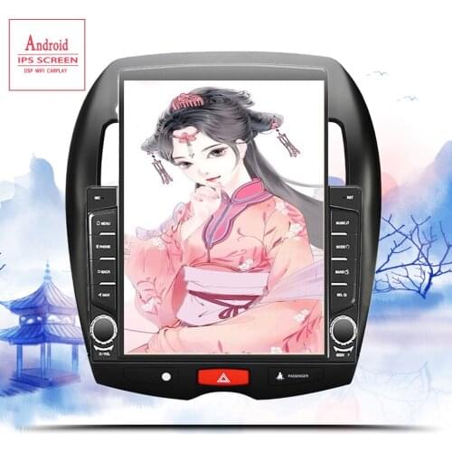 9.7" Android 10.0 Car GPS multimedia Radio Navi player For 2010 2011 2012 2013 2014 2015 Mitsubishi ASX Tape Recorder Head Unit