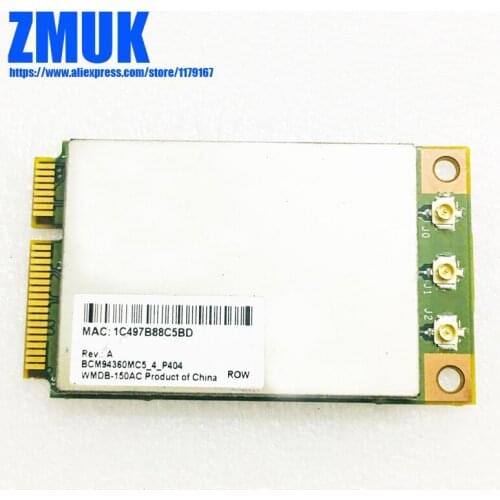 BCM4360 BCM94360MC5 1300Mbps 802.11ac & 5GHz WiFi Card
