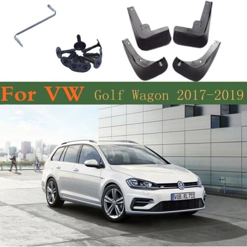 Mudflap Fender Mud Guard Splash Flaps Mudguard Accessories For VW Golf 6 7 MK6 MK7 Estate Variant Wagon 2019~2009 2018 2015 2010