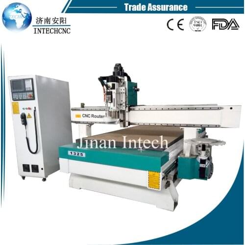 For KFC door window cabinet stair chair 1325 Auto Tool Changer cnc plastic cutting machine