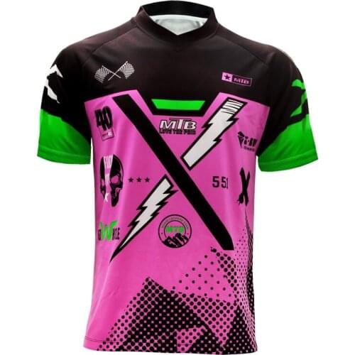 Hot Sale downhill men shirt cycling women jersey MTB cool sports bicycle clothing mountain bike shirts Fitness Racing T-shirt