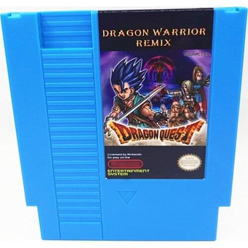 Dragon Warrior Remix 9 in 1 game cartridge for NES, Dragon Warrior I.II.III.IV, Dragon Quest I.II.III.IV