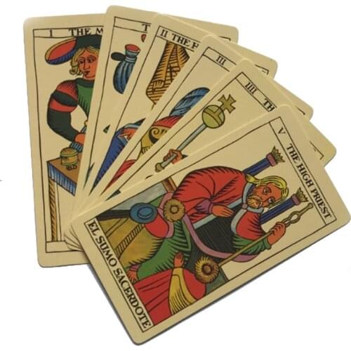 Classic Tarot Board Game Good Quality Tarot Cards for Astrologer Gift Cards Game
