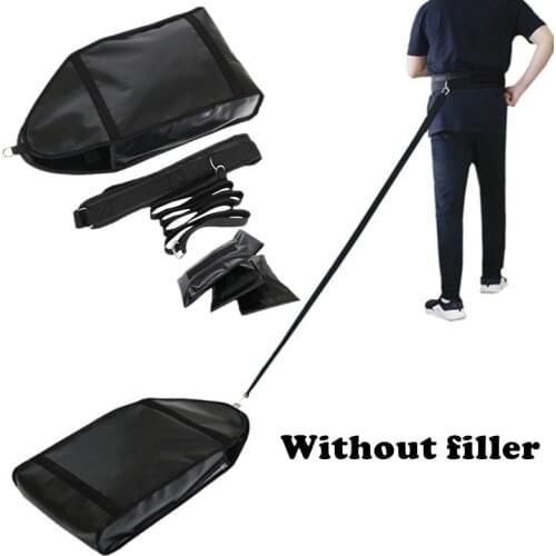 Adjustable Weight Sled Trainer Set for Sprinters Core Strength Speed Training Outdoor Gym Weights for Fitness Sand not Included