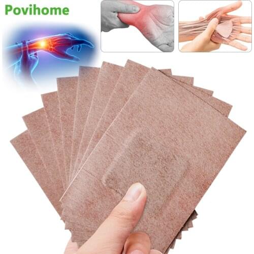 10pcs Rheumatoid Herb Medical Plaster Joint Ache Sticker Arthritis Tendonitis Carpal Tunnel Hand Pain Relief Patch Health Care