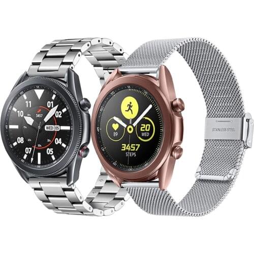 2 set galaxy watch 3 45mm 41mm band for samsung active 2 amazfit bip gts correa 20 22mm bracelet for huawei watch gt 2 2e strap