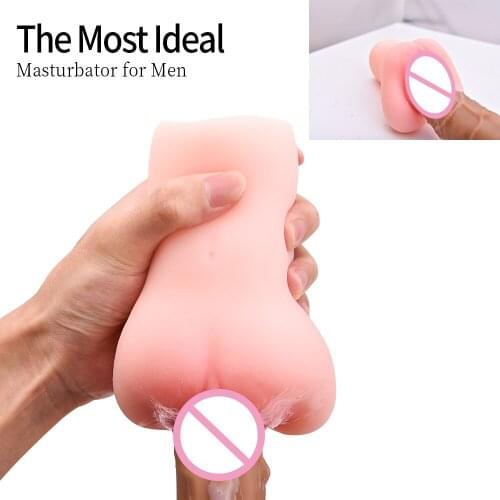 Sex Toys Pocket Real Pussy Artificial Vagina Male Masturbators Cup Soft Deep Throat Realistic Anal Soft Silicon Sex Toys for Men