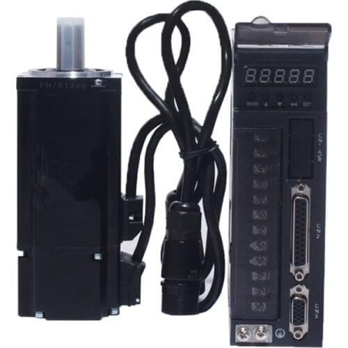 60ST AC servo motor 60ST-M01930 220V 200W 400W 600W 3000RPM ac servo motor with Driver