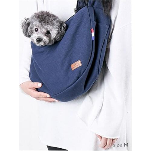 Pet Messenger Bag Suitable for Small Pets with Safety Lock to Protect Pet Safety Help People to Liberate Hands When Going Out