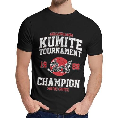 BLOODSPORT Kumite Tournament 1988 Champion T Shirt Fashion Crewneck Leisure Unisex Great Classic S-6XL T-shirt