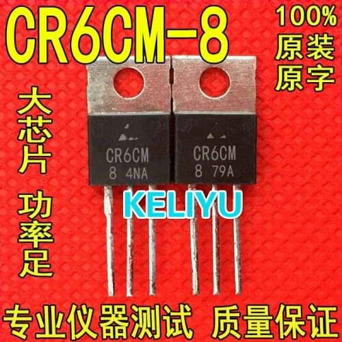 10PCS Original imported dismantling machine CR6CM-8 TO-220 6A 400V