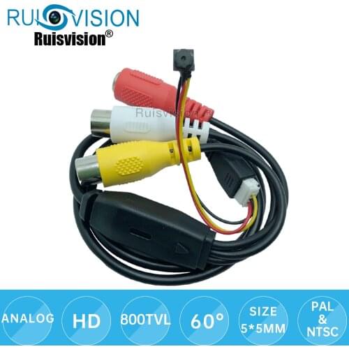 800TVL analog mini camera CVBS color cctv camera 5*5mm diy module cmos camera Security video camera Surveillance Small camera