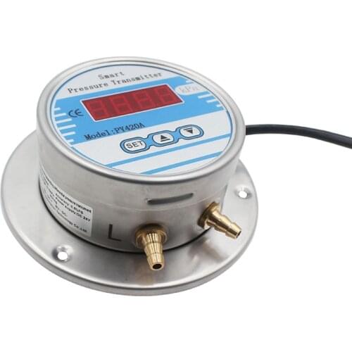 Wireless Digital Differential Pressure Gauge Manometer Water/Oil/Air 4-20mA Output Manometer -10~0~10kPa