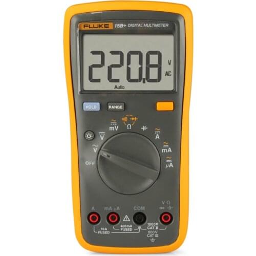 FLUKE Digital Multimeter Professional AC/DC Voltmeter Ammeter Capacitance Diode Continuity Test Capacitor Tester Mini Multimeter
