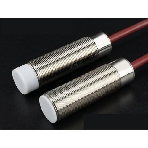 M18 High temperature resistance 150 desgree Celsius proximity switch sensor three-wire NPN NO DC 24v metal induction switch