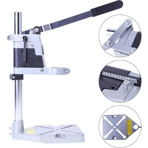 Single-head Electric Drill Holder Bracket Grinder Rack Stand Clamp Grinder
