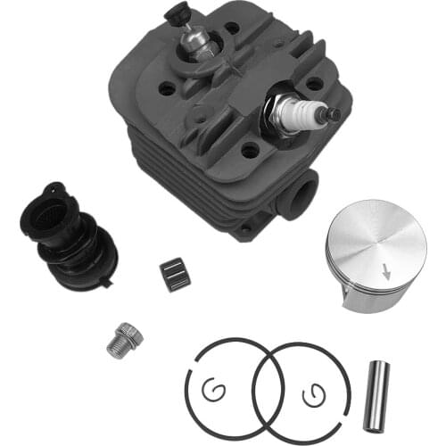 DRELD 48mm Cylinder Piston Bearing Intake Kit For Stihl 036 MS360 034AV 034 Super Saw Replace Part # 1125 020 1215,1125-020-1204