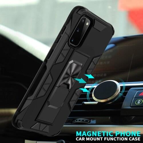 Magnetic Shockproof Case For Samsung Galaxy S20 S21 Plus Note 20 Ultra S10 S9 S8 Plus S 9 8 S10E A70 A50 Car Holder Armor Cover
