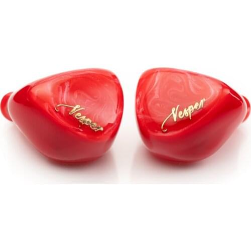 Original QOA Vesper 1BA+1DD In Ear Earphone Hybrid Driver Headset HIFI DJ Monitor Earphone Earbuds QOA PINK LADY Kinera YH623