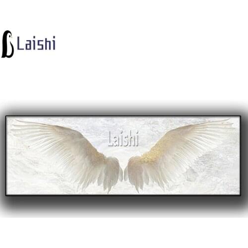 Full square round diamond painting Angel wings diamond embroidery rhinestone mosaic diamond inlaid pattern decor Home large size