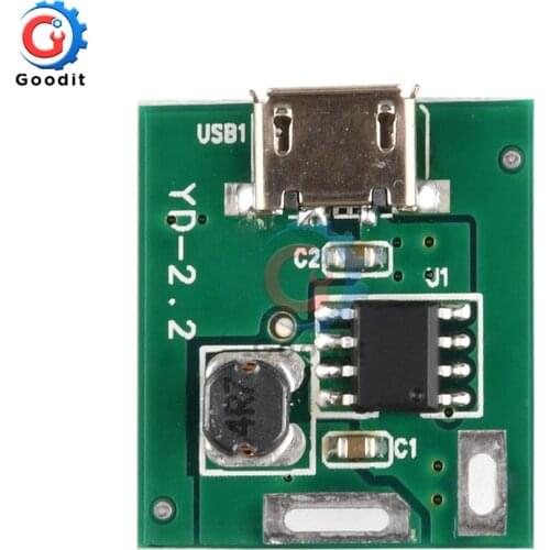 2pcs DC 5V Step Up Power Module Lithium Battery Charging Protection Board Boost Converter LED Display USB For DIY Charger 134N3P