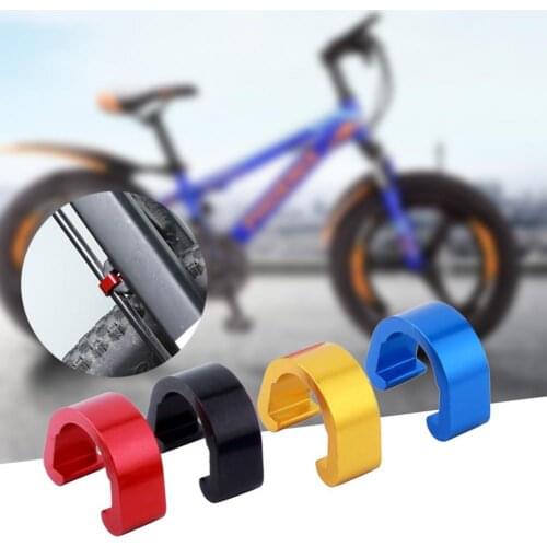 10Pcs U-shape Buckle Wear-resistant Replaceable Good Hardness Bicycle Brake Guide Hose Buckle for Mountain Bike