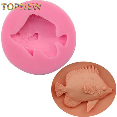 Fish silicone mold soap,fondant candle molds,DIY cooking sugar craft tools, chocolate moulds,3D silicone molds for cakes2263