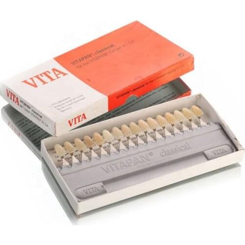 Dental Shape Guide Vita Pan Classical 16 Colors Tooth Whitening Equipment Material Teeth Model Plate Beauty Device Professional