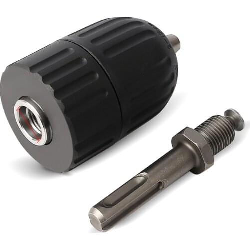 HOEN Drill Chuck Keyless Drilling Quick Change Bit Adapter Converter SDS Adaptor Hardware Tool Accessories 2-13MM Professional