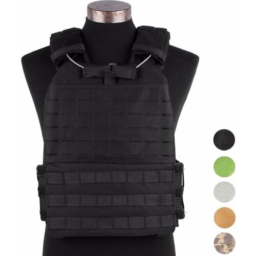 Tactical Molle Vest Outdoor CS Game Vest Military Combat Assault Plate Vest Paintball Airsoft Waistcoat Hunting Accessories