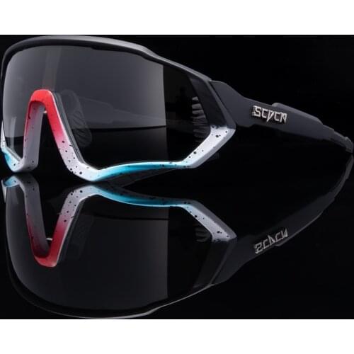 Cycling Glasses MTB Bike Glasses Mountain Bicycle Cycling Sunglasses Men Women Outdoor road bike Cycling Eyewear 1 lens