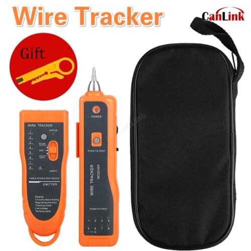 100% Brand New high quality LAN Network Cable Tester Line Finder Cat5 Cat6 RJ45 UTP STP Tel Wire Tracker Diagnose Tone Tool
