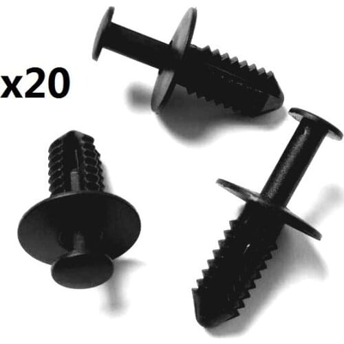 20pcs For BMW Door Panel Retainers Trim panel clips / Bumper Trim Door Sill Rivet Clips Retaine