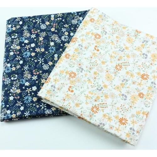 235cm*50cm cotton Fabric twill small floral printed cotton home service quilt cover sheet cotton cloth bedding fabric