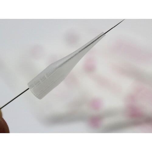 500Pcs Giant Sun Tattoo Tips Eyebrow Needles Caps Nozzle for Permanent Makeup Eyebrow Lip Sunshine Tattoo Machine