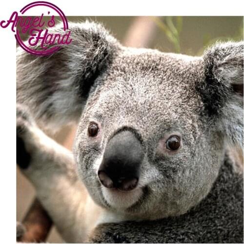 DIY Diamond Painting 5D Cross Stitch Shar Koala Crystal round Square Diamond Sets Unfinish Decorative Full Diamond Embroidery