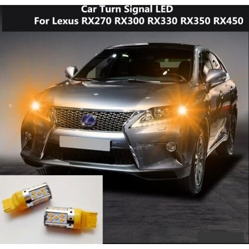 2PCS Car Turn Signal LED Command light headlight modification 12V 10W 6000K For Lexus RX270 RX300 RX330 RX350 RX450