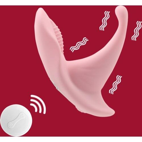 Wearable Clitoris Vibrator Butterfly Panties Lay On Vibrator Clit Vagina Stimulator Orgasm Masturbator Sex Toys for Women